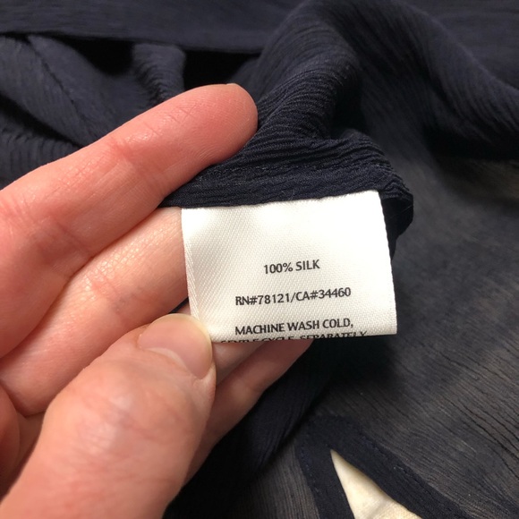 NWOT Eileen Fisher Sheer Silk Jacket Duster - Picture 3 of 9